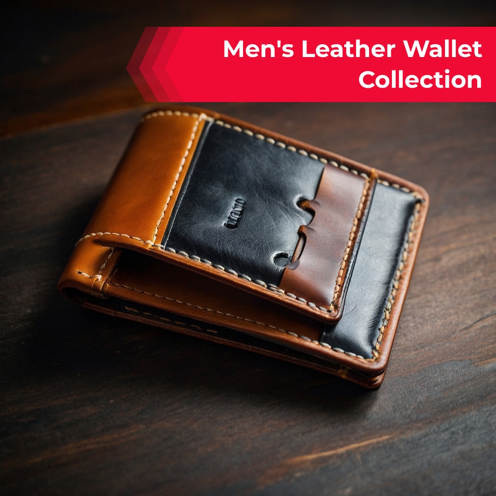 SmartSearches Alignify Facebook ad: Men's Leather Wallet Collection