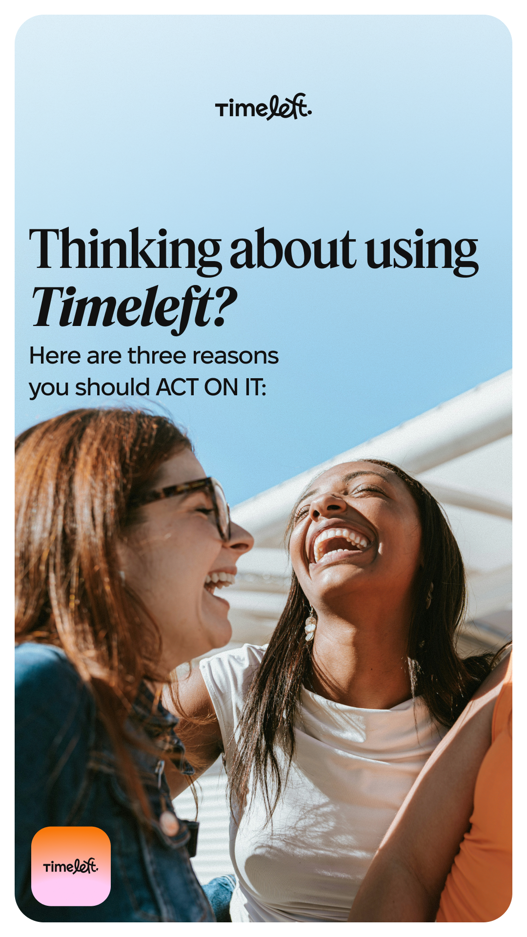 Timeleft Facebook ad