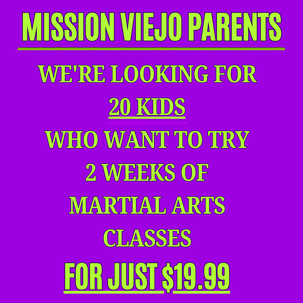 The 1-2 Punch Family Martial Arts & Fitness Center Facebook ad