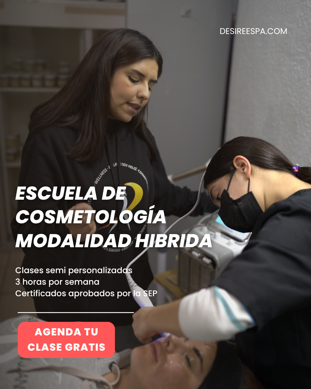 Desiree Spa Facebook ad from Apr 23, 2026