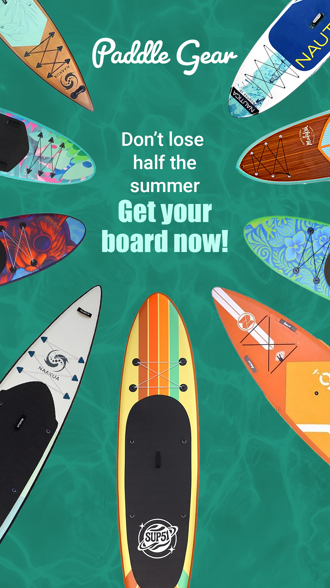 Paddle Gear Facebook ad from May 26, 2026