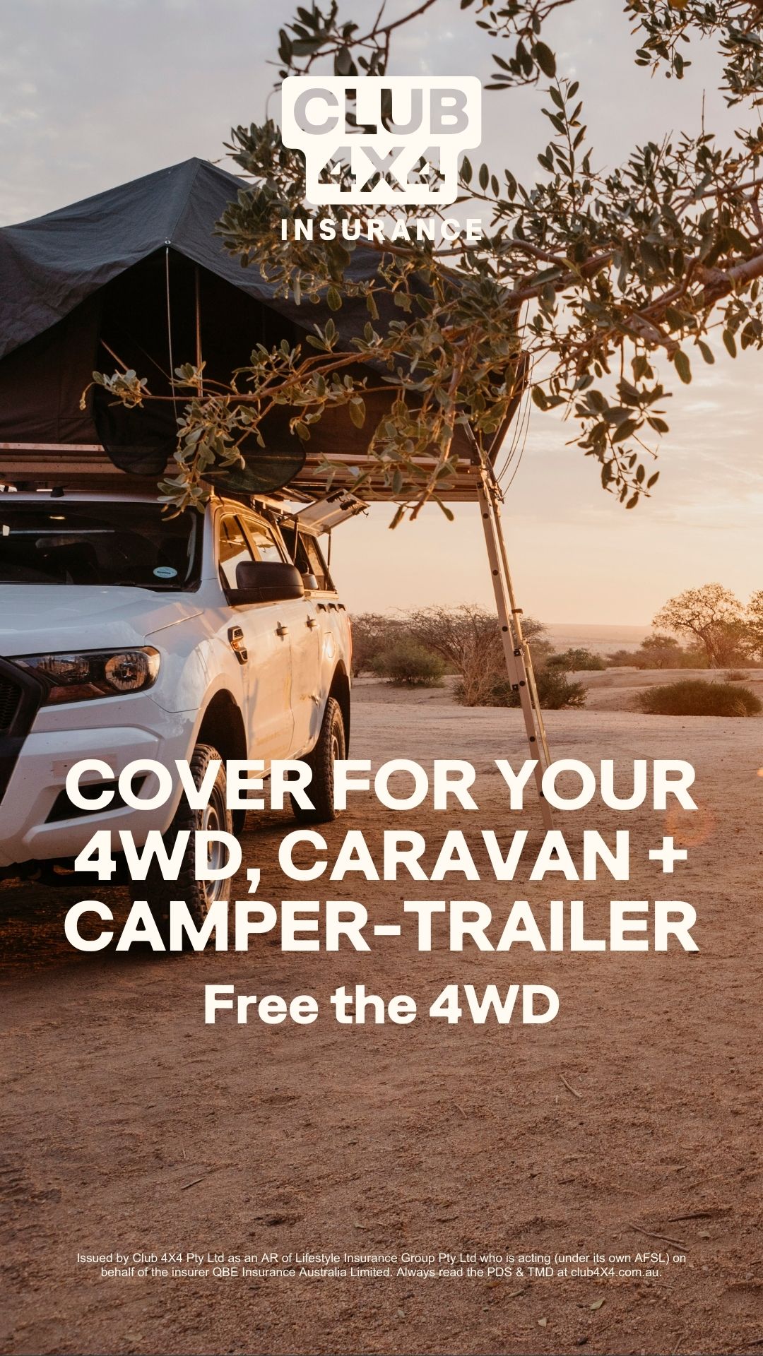 Club 4X4 Insurance Facebook ad