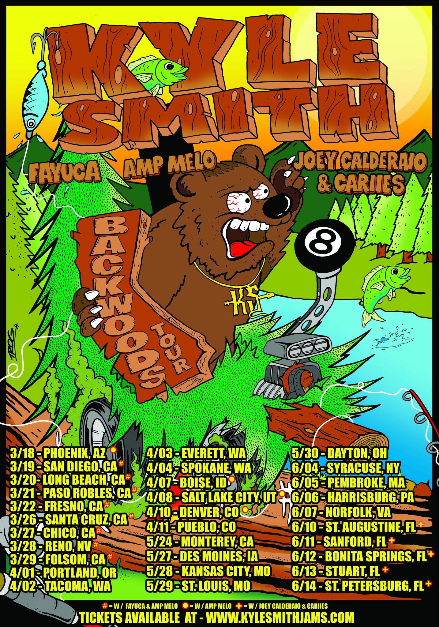 Kyle Smith Facebook ad: TOUR ANNOUNCEMENT 2026 ALL SHOWS are ON SALE…