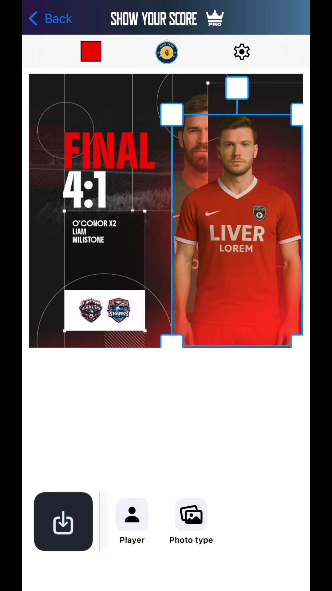 Show Your Score Facebook ad from Apr 7, 2026
