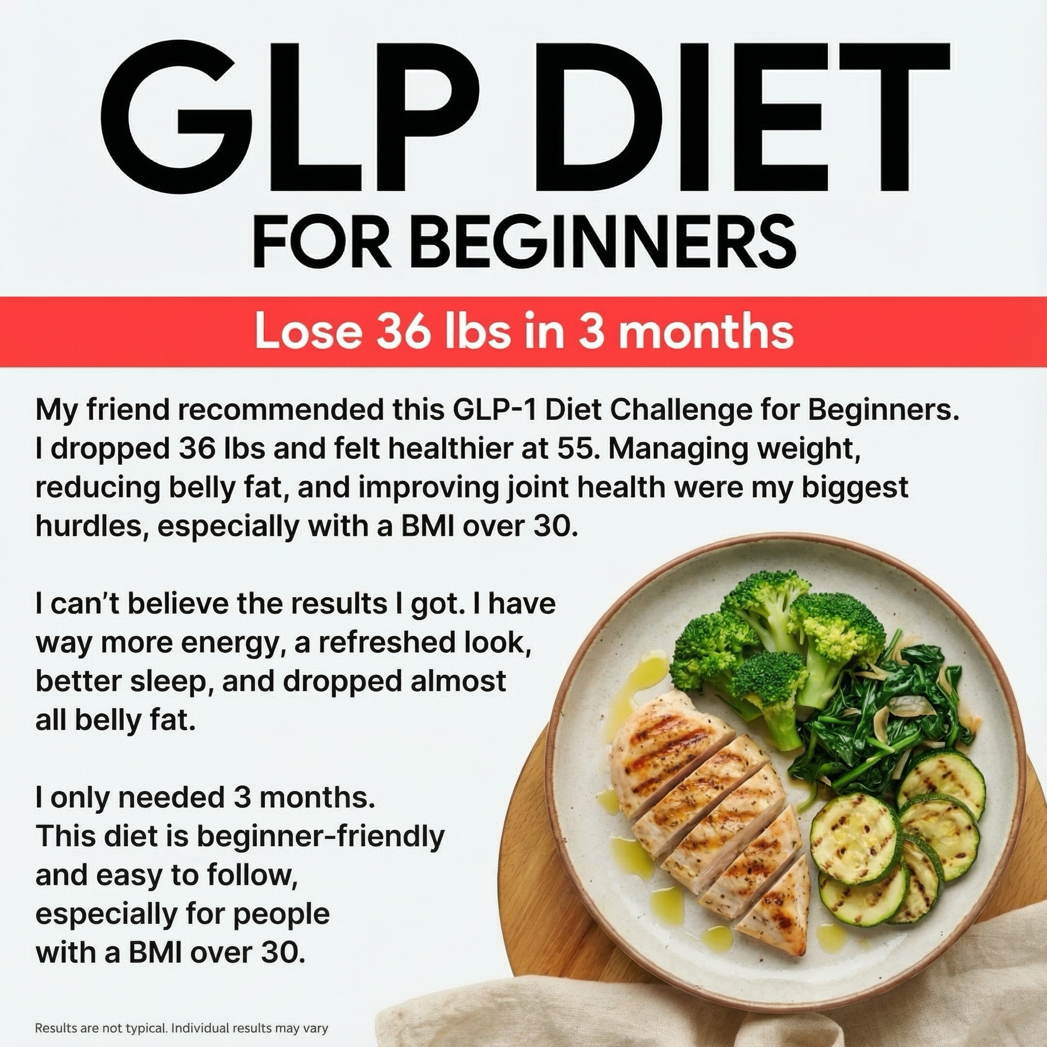 GLP Diet Facebook ad