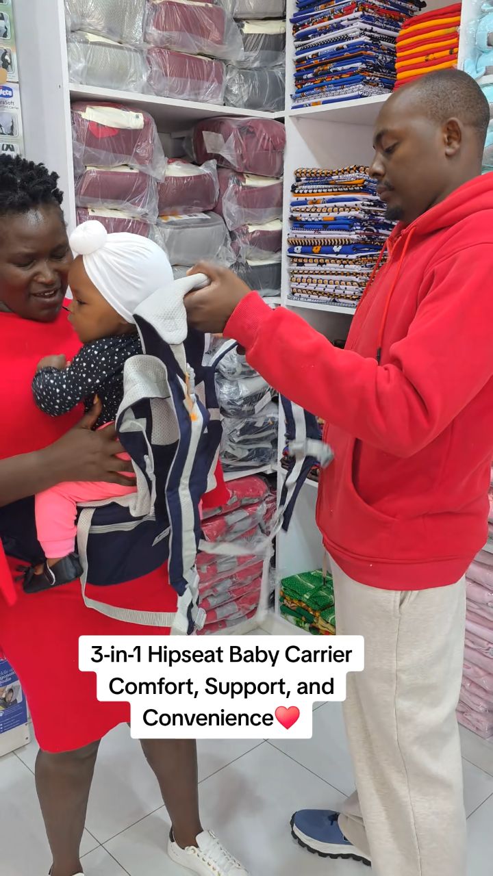 NILA BABY SHOP Facebook ad: 3 in 1 baby carrier.