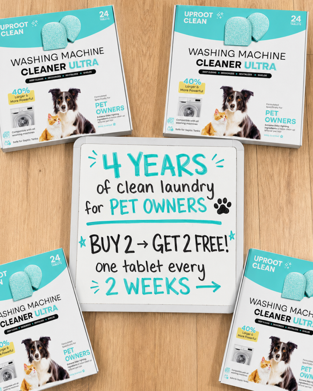 Uproot Clean Facebook ad