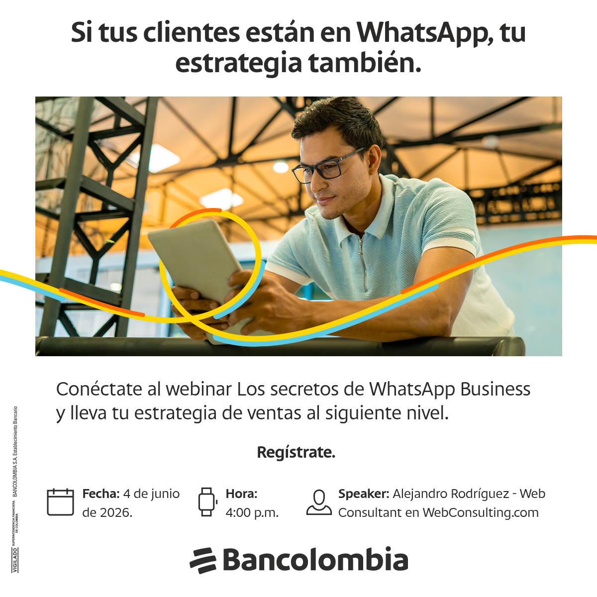 Bancolombia Facebook ad