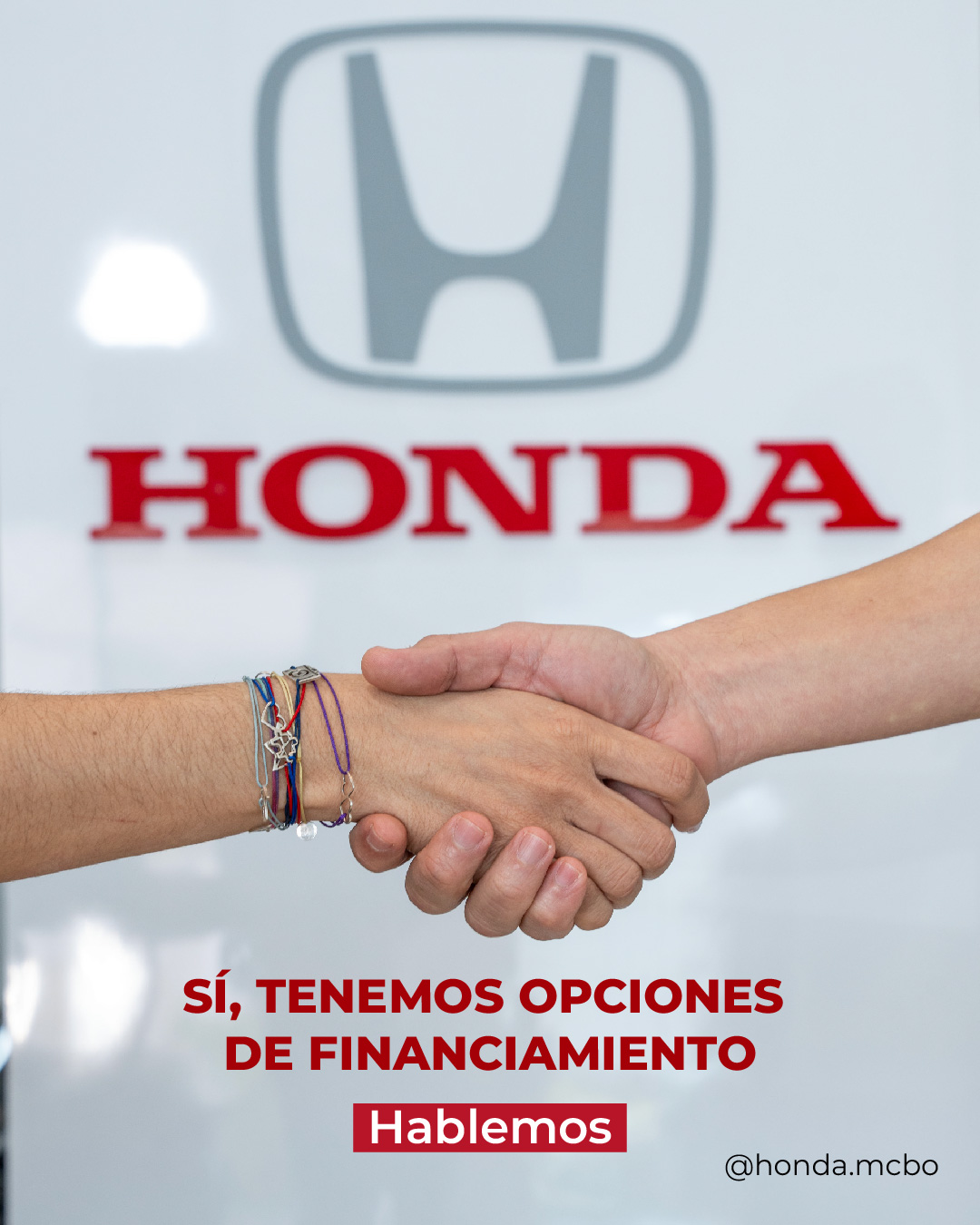 Honda Maracaibo Facebook ad: ¡FINANCIAMIENTO en un clic!