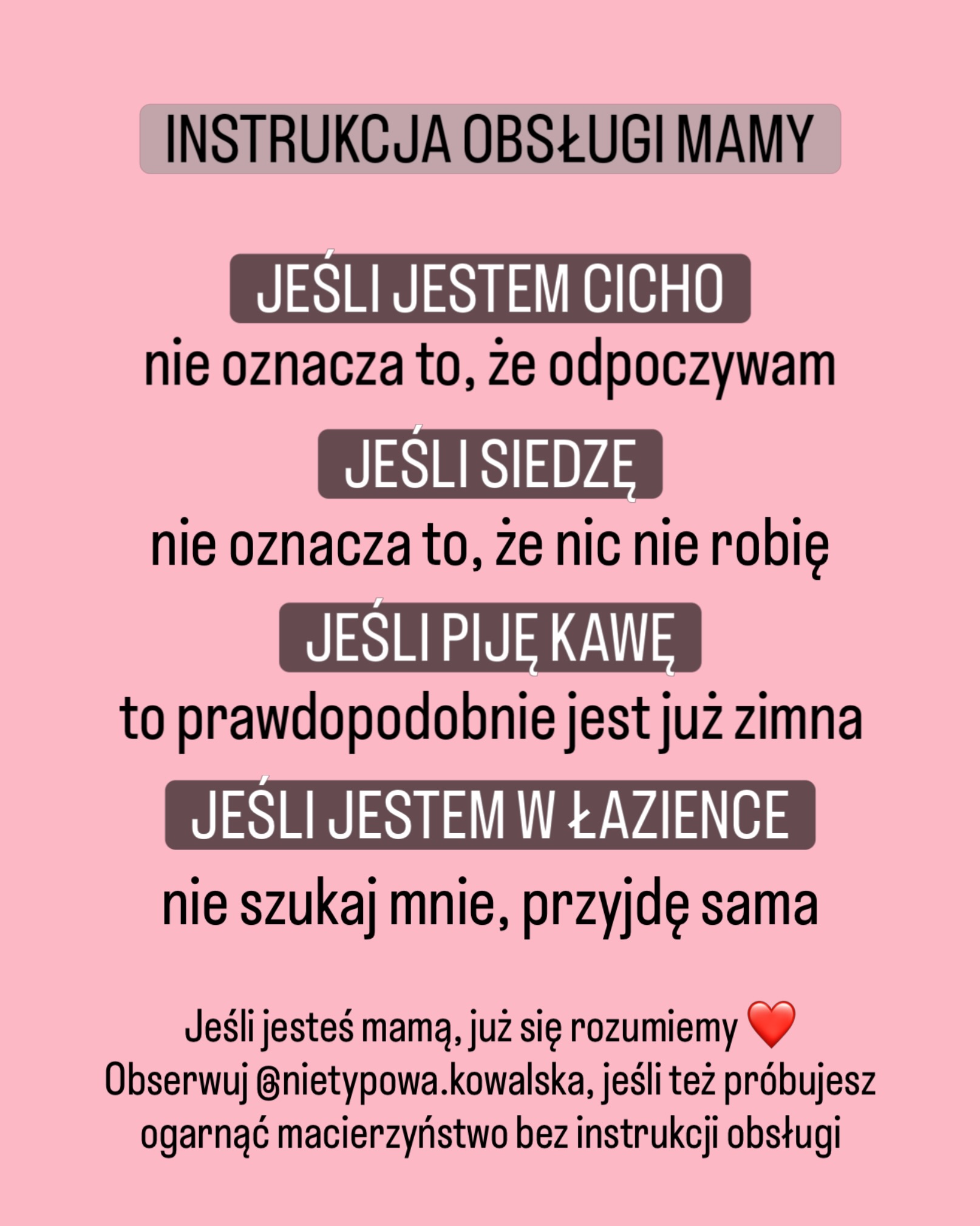 nietypowa.kowalska Facebook ad: Nie wiedziałam, że można wypić tę samą kawę…