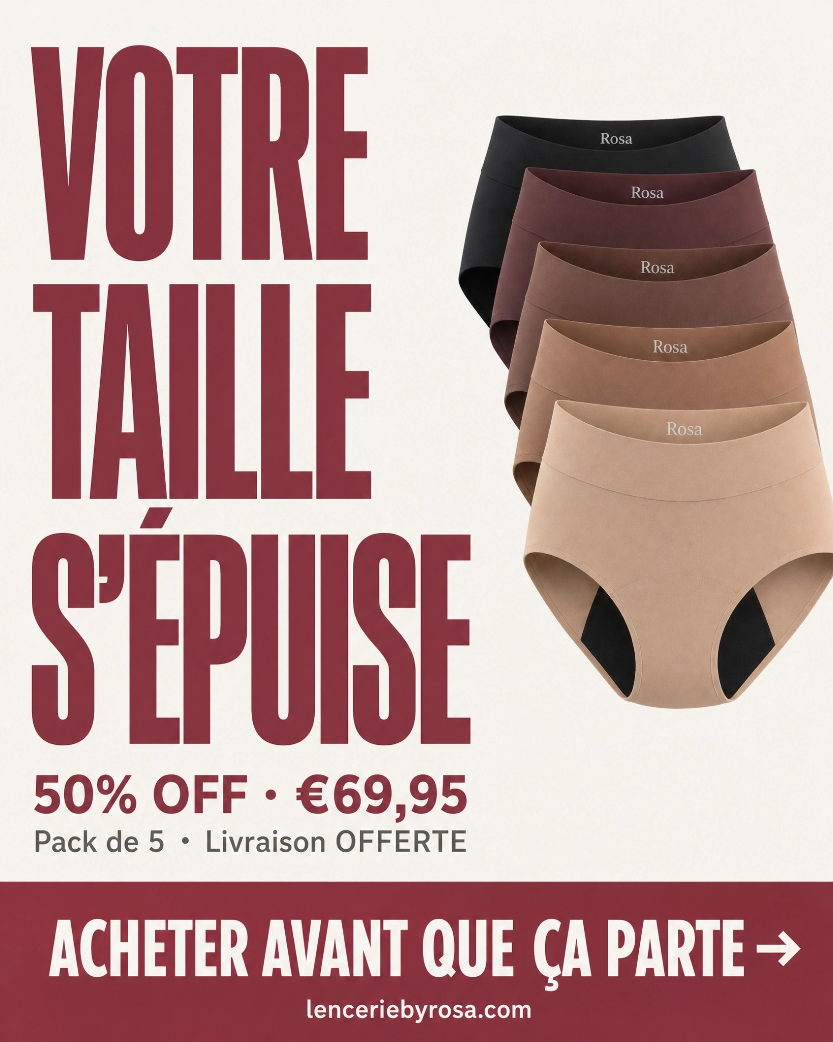 Rosa Facebook ad