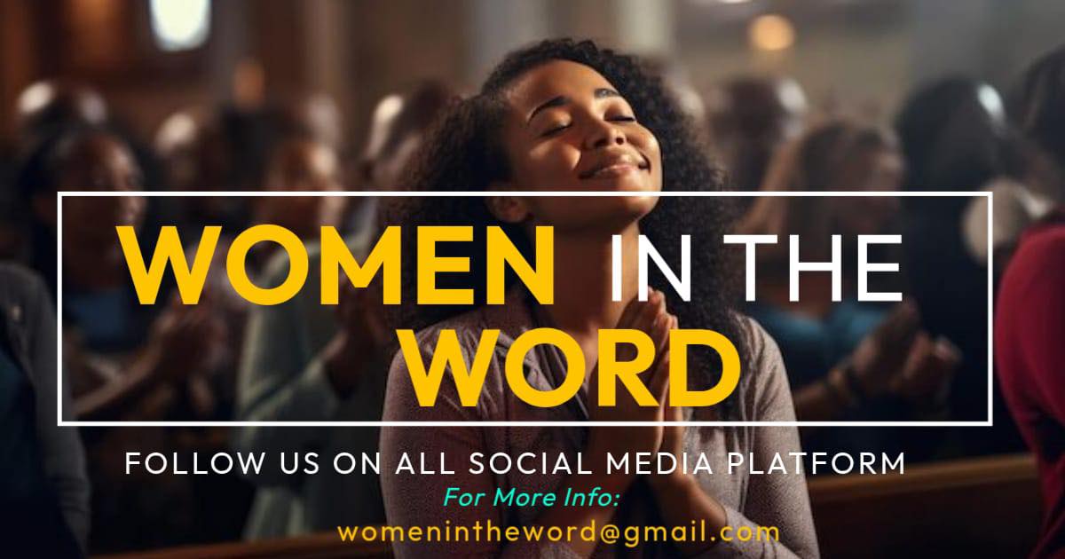 Women in the word Facebook ad: A community of women seeking encouragement through…