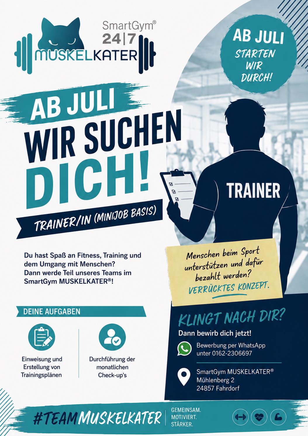 Muskelkater -24/7 SmartGym Facebook ad