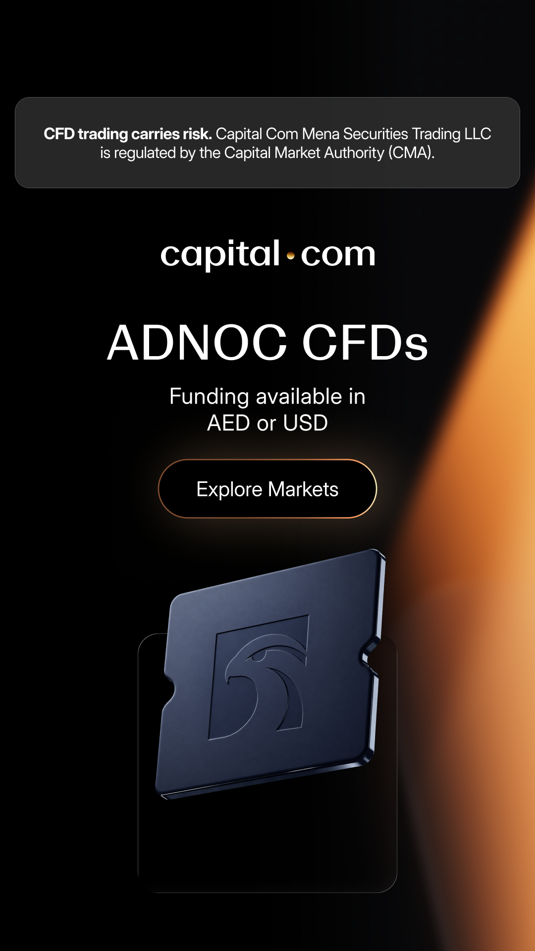 Capital.com International Facebook ad
