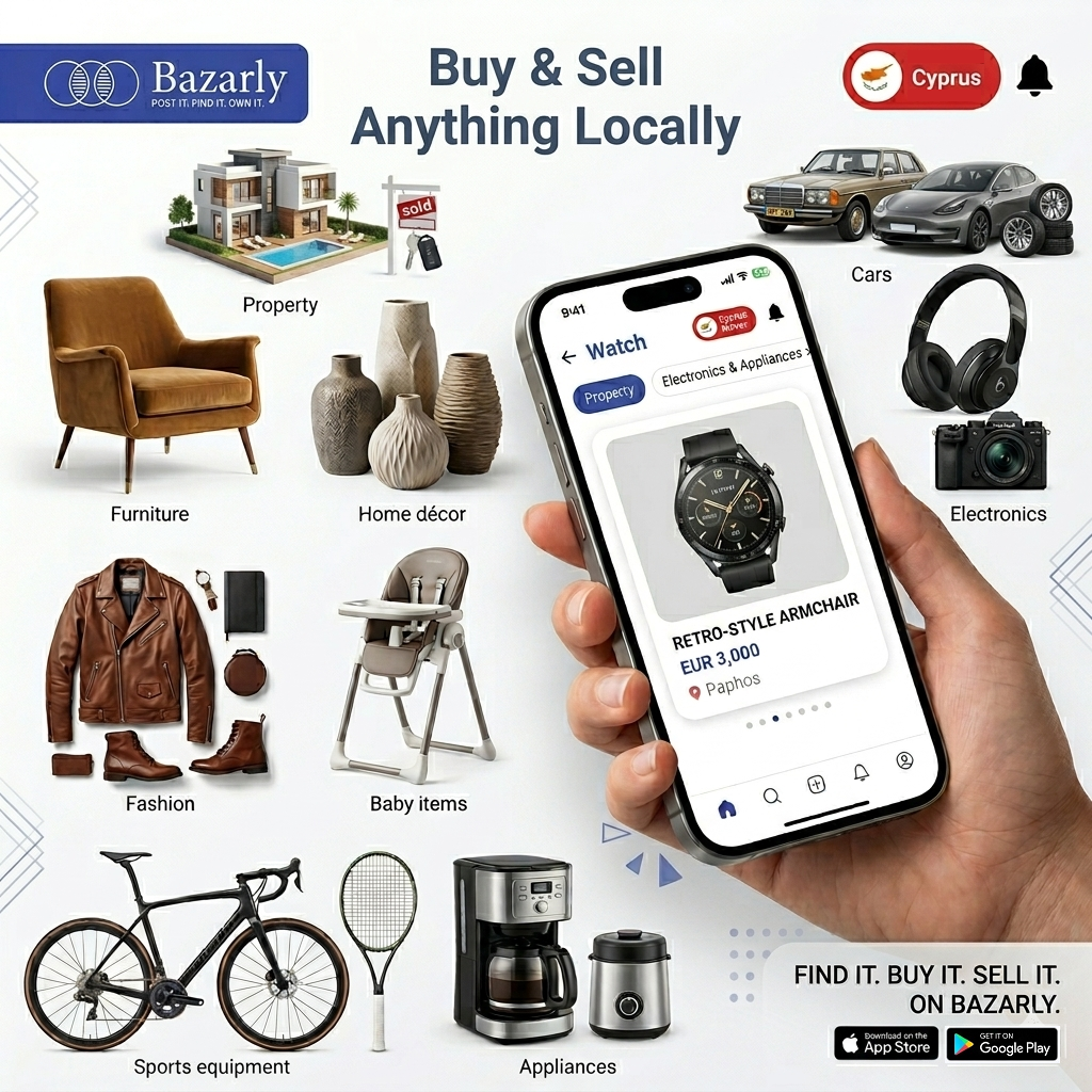 Bazarly - Buy & Sell Locally Facebook ad: Bazarly, Buy & Sell Locally