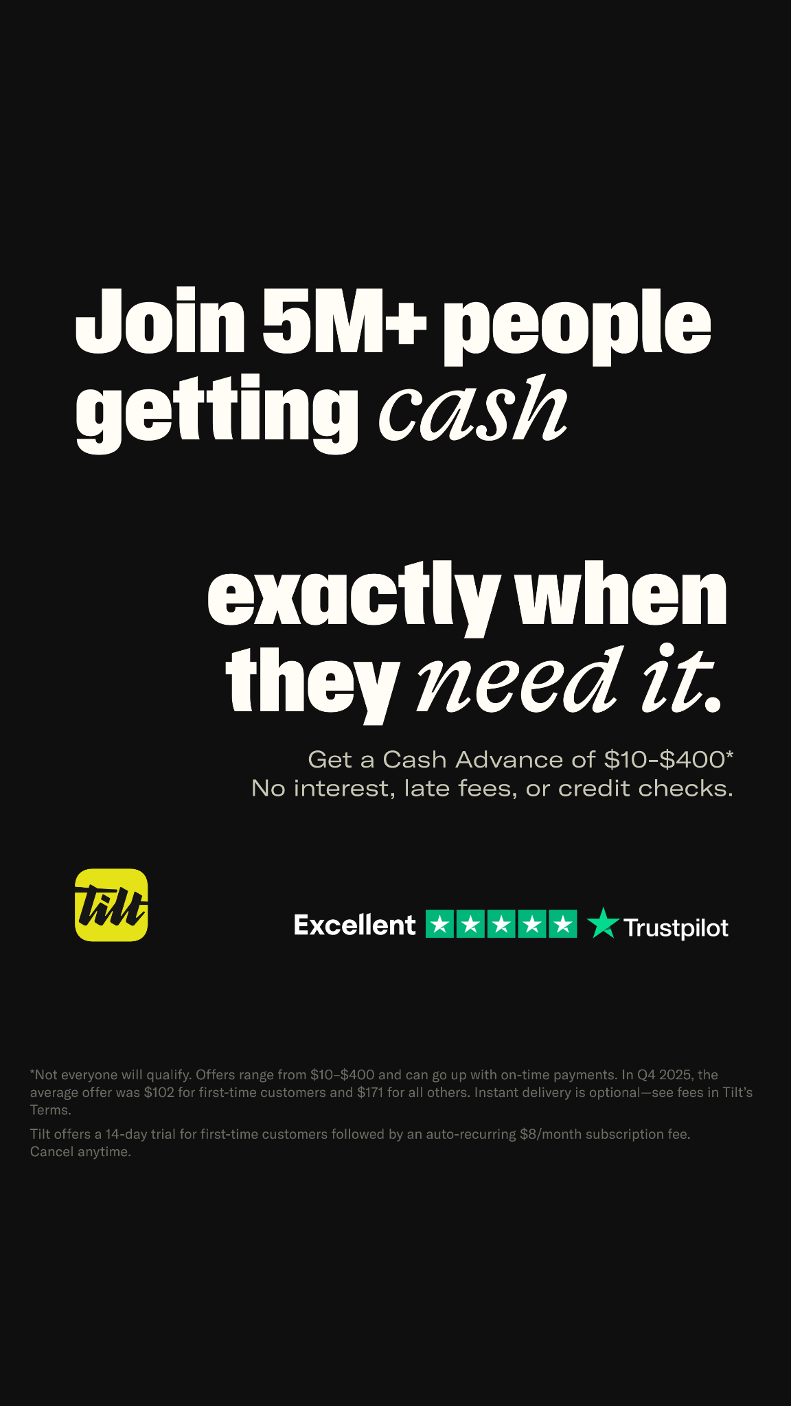 Tilt HQ Facebook ad