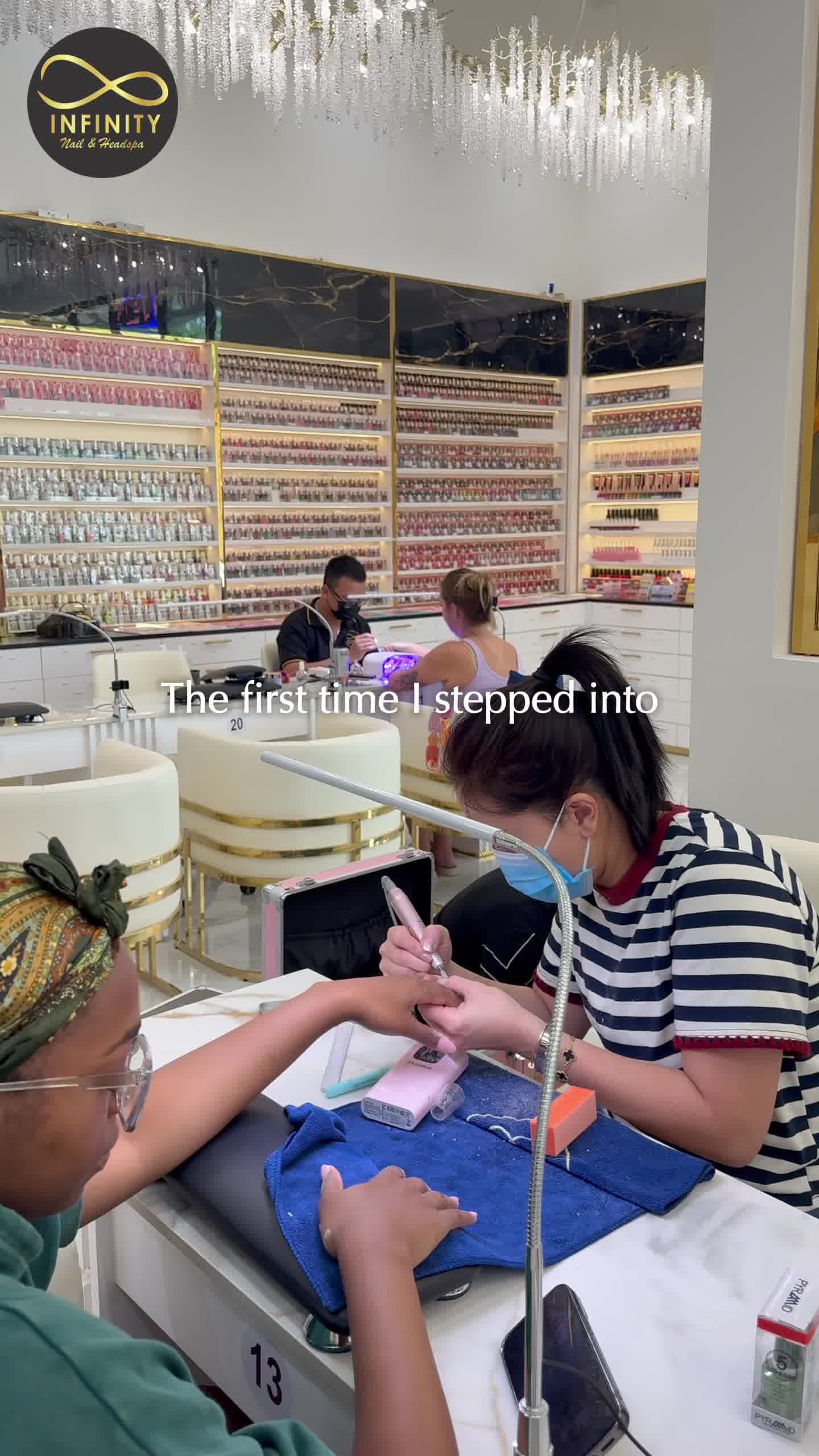 Infinity Nails & Head Spa Keller Facebook ad: I didn’t believe the hype until I went…
