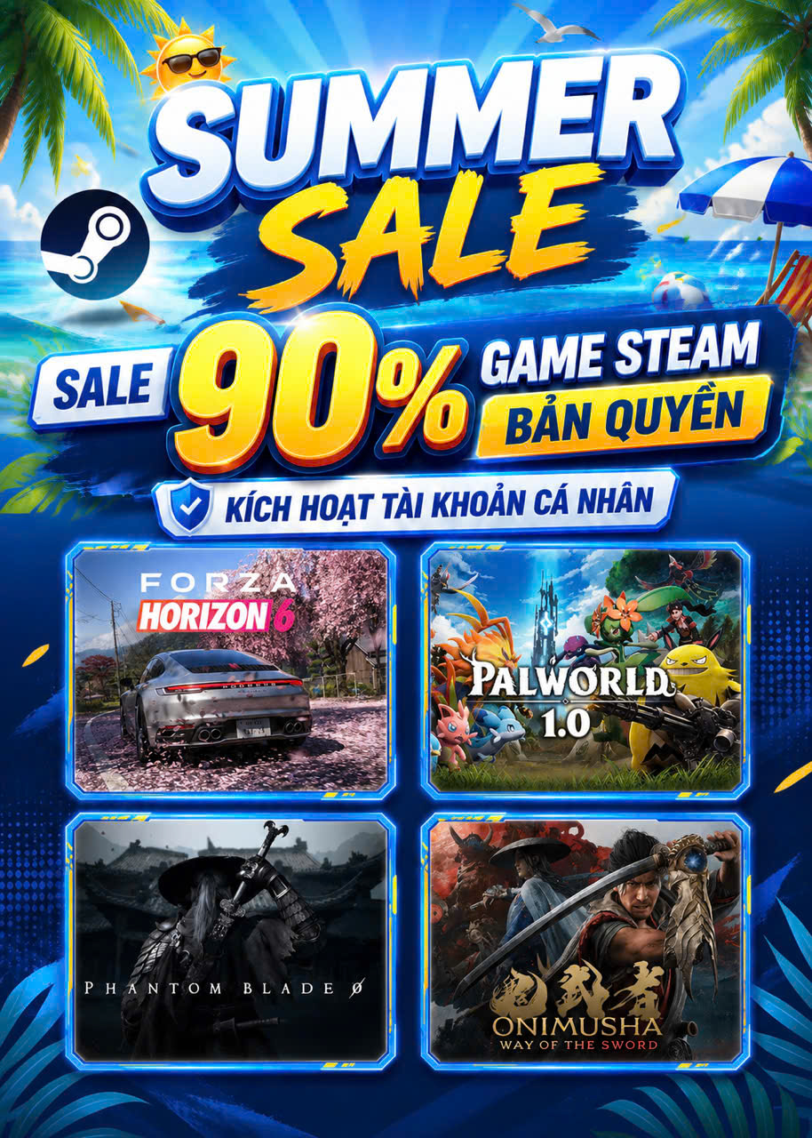 Deluxe Gaming - Steam Key Bản Quyền Facebook ad: Game Steam Bản Quyền