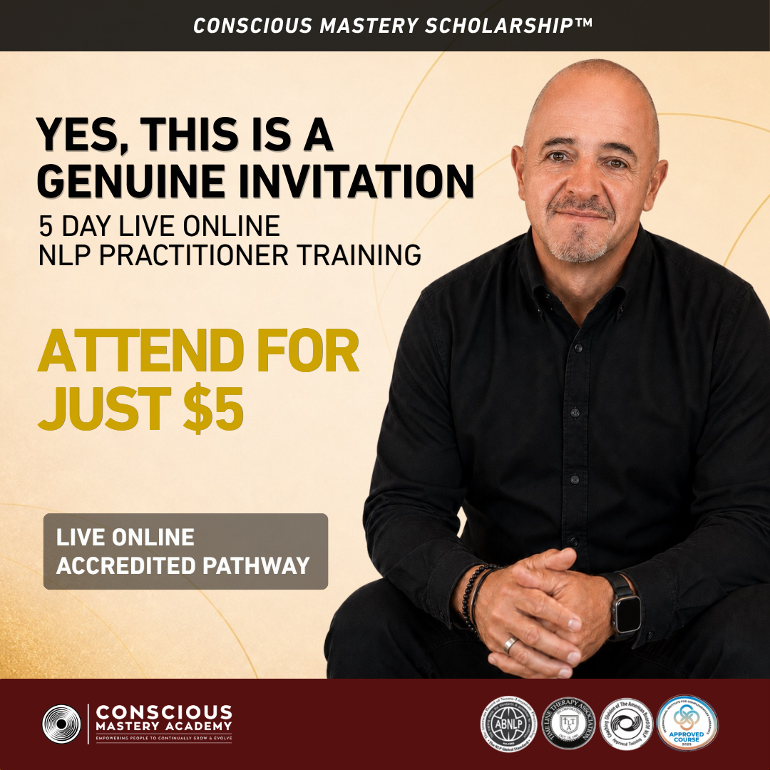 Conscious Mastery Academy Facebook ad