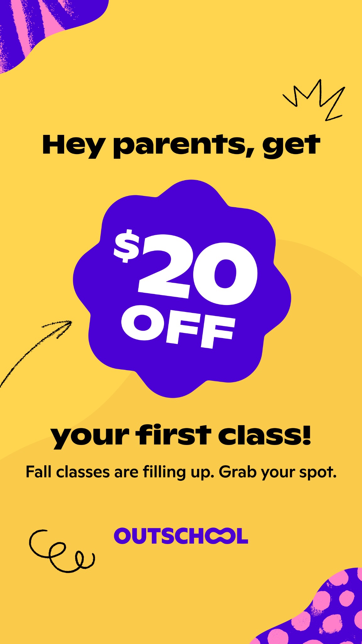 Outschool Facebook ad