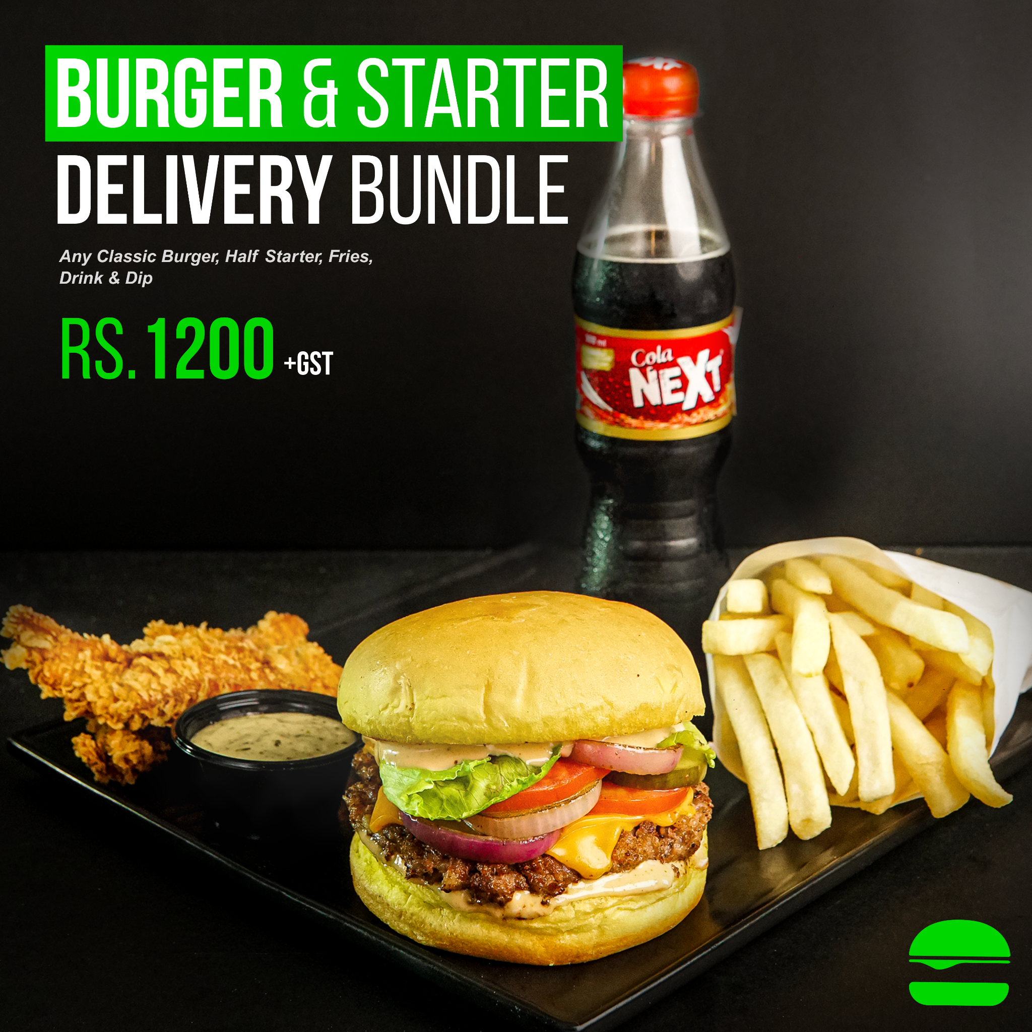 Burger Boss Facebook ad