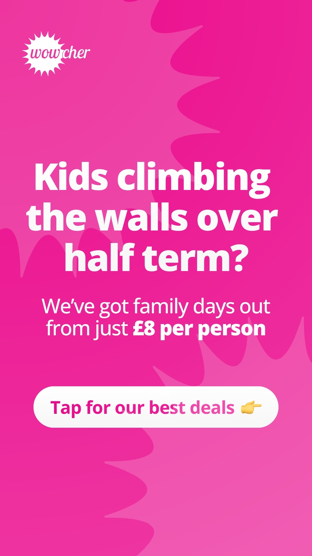 Wowcher Facebook ad