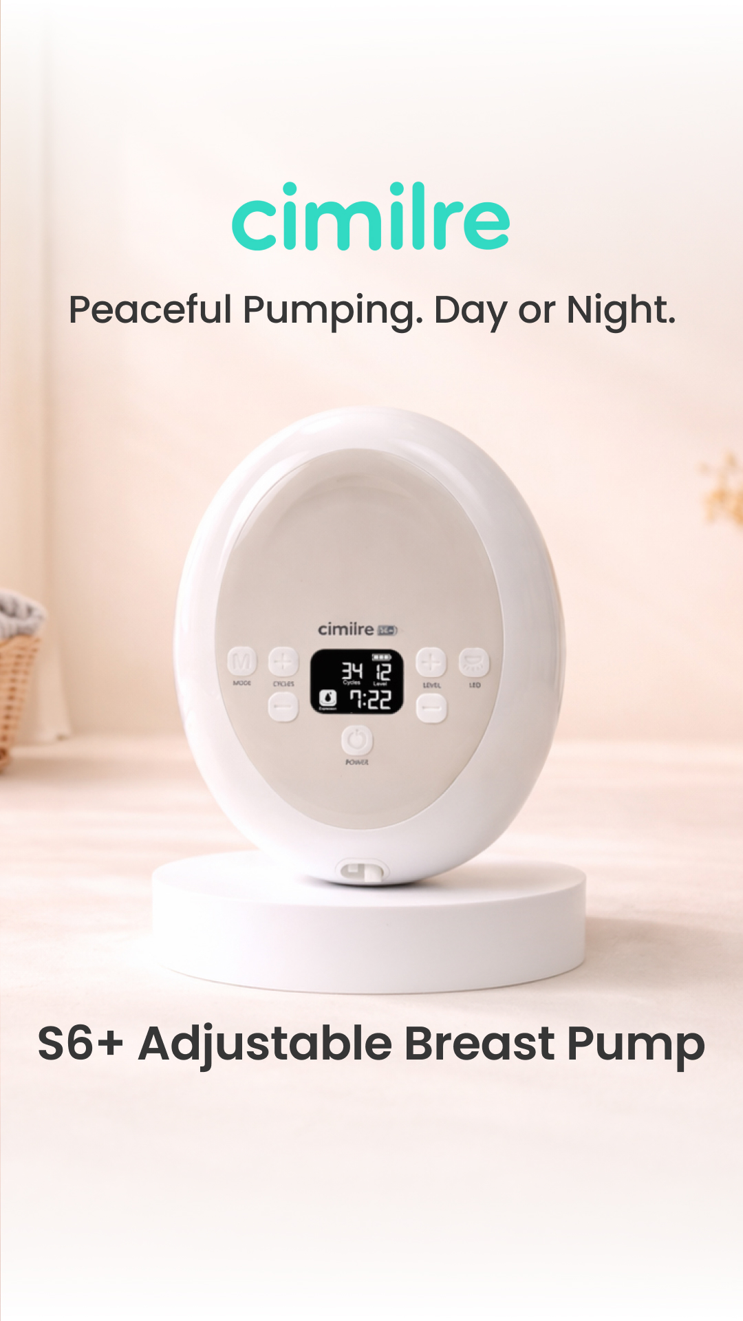 Cimilre Breast Pumps Facebook ad from May 7, 2026