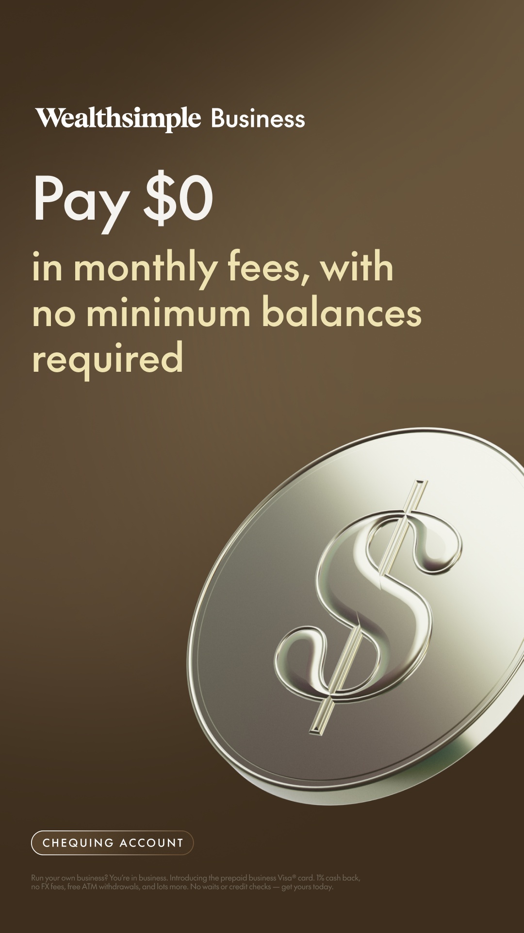 Wealthsimple Facebook ad