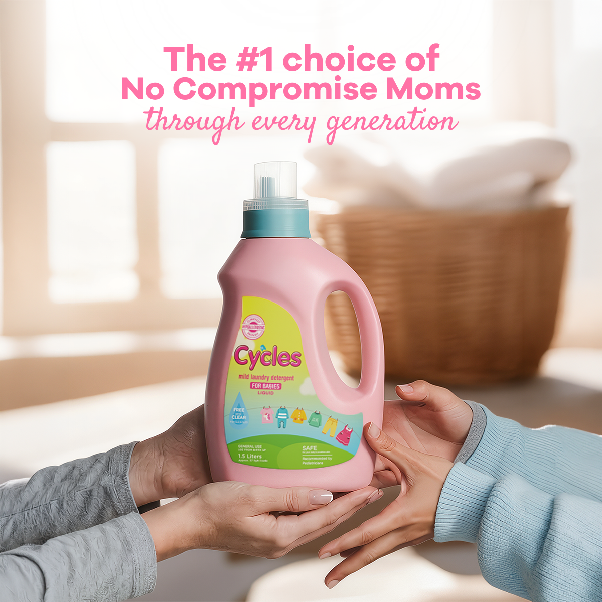Cycles Baby Detergent Facebook ad