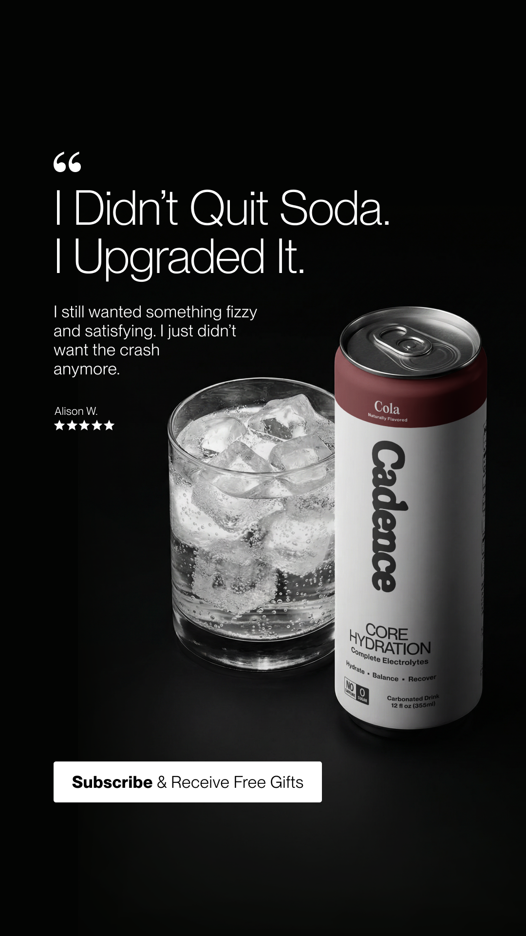 Use Cadence Facebook ad