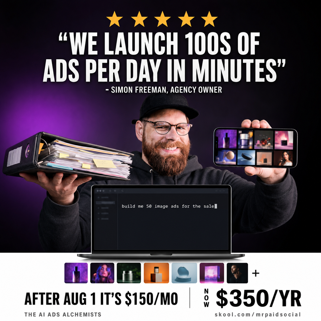 Mr. Paid Social Facebook ad