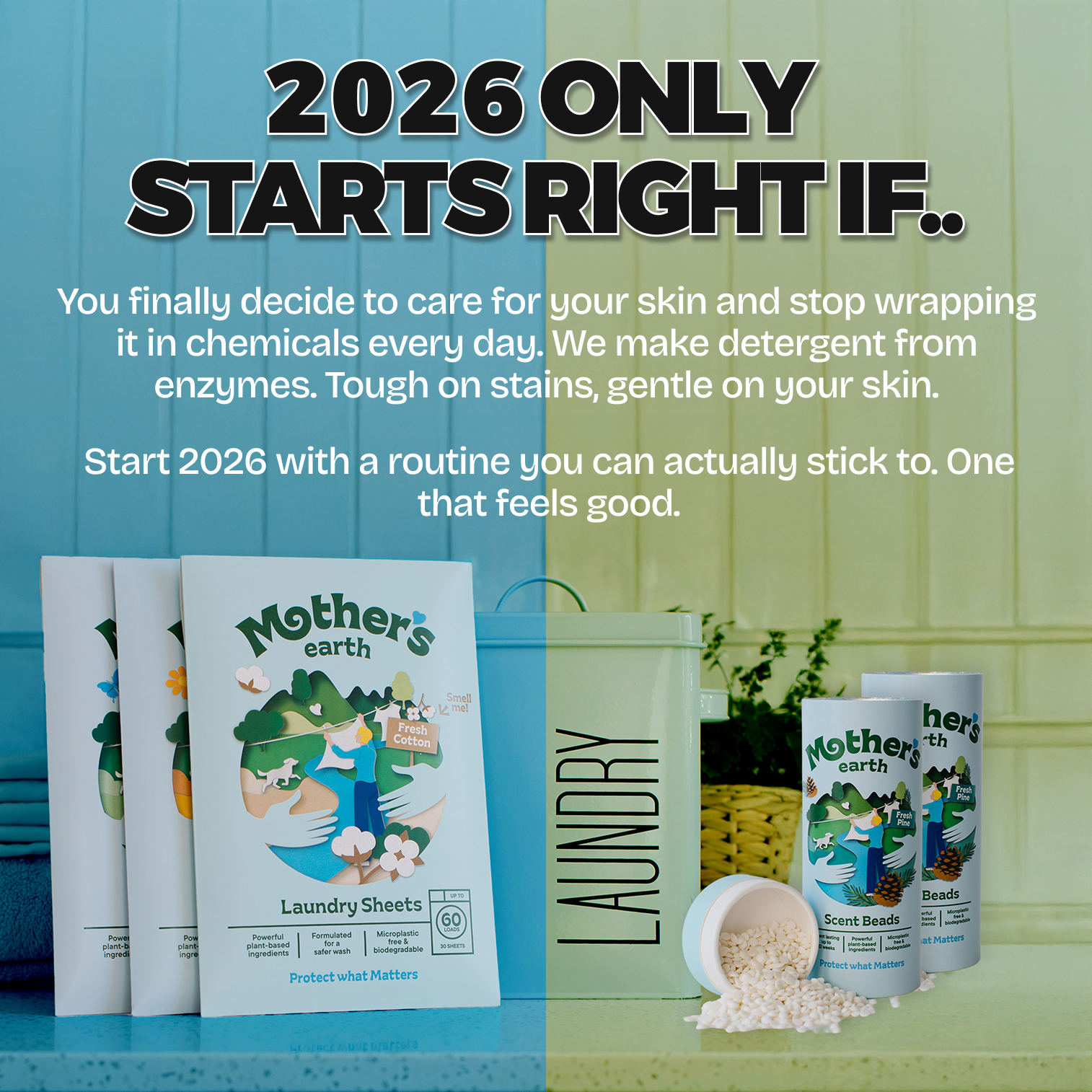 Mothers Earth Facebook ad