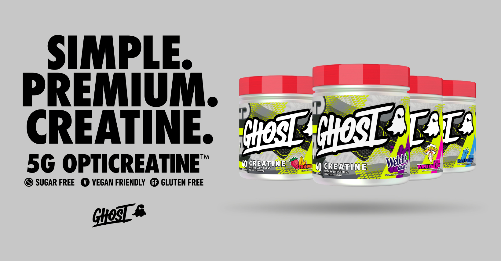 GHOST Facebook ad