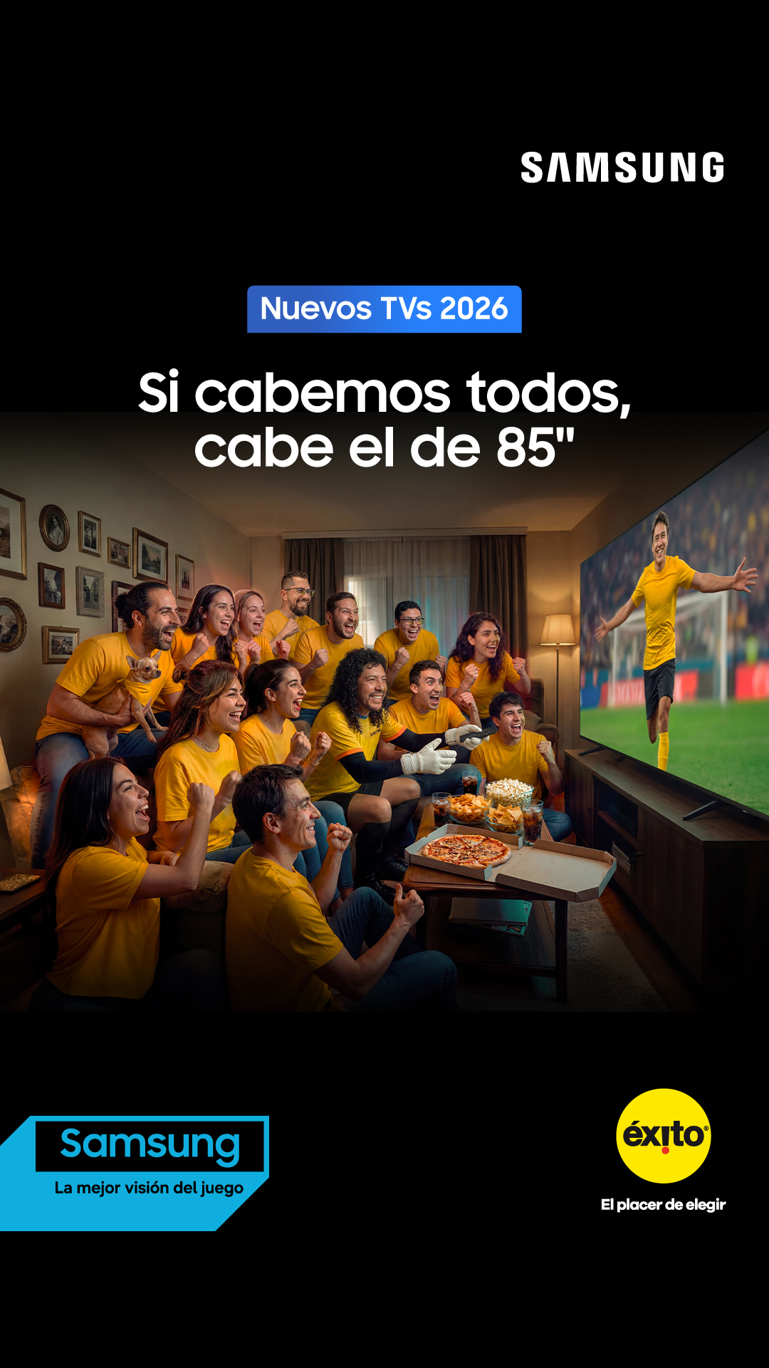 Éxito Facebook ad