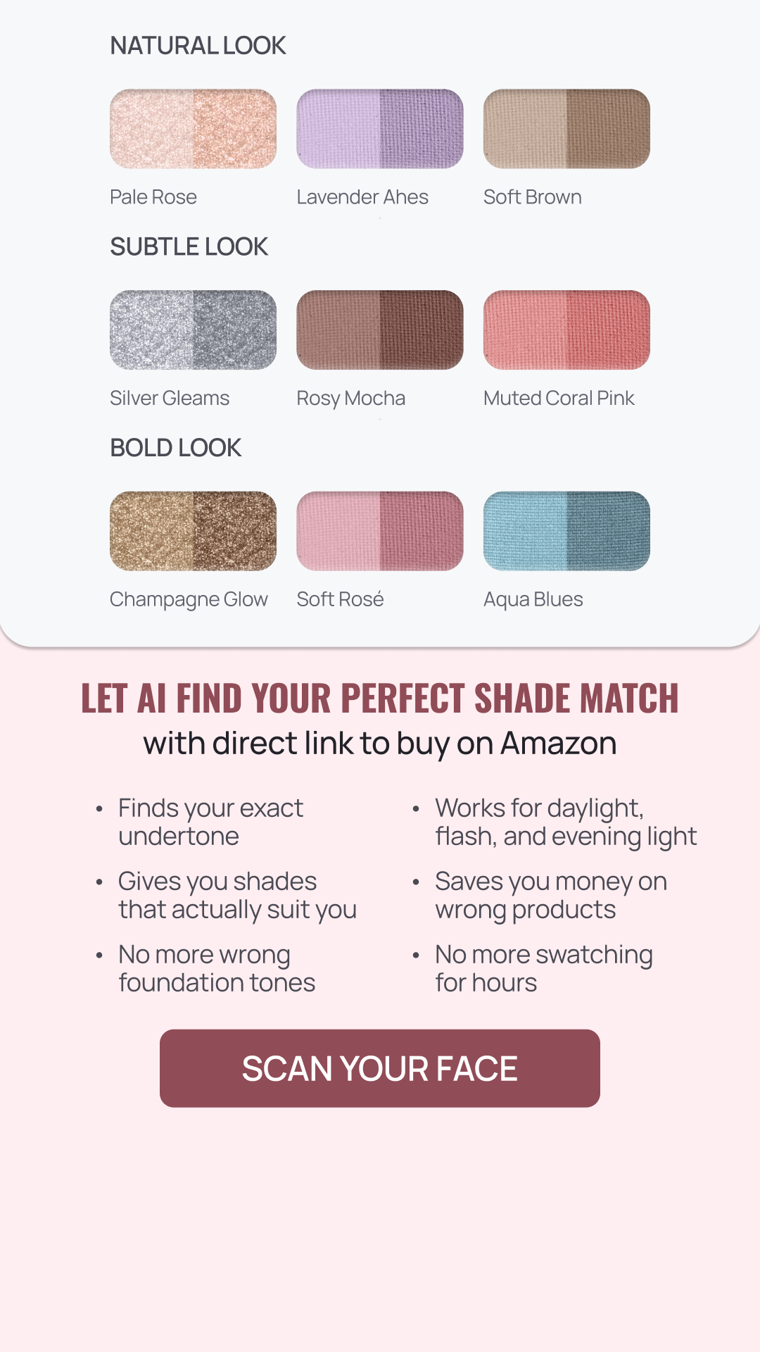Beauty Transformation Program Facebook ad