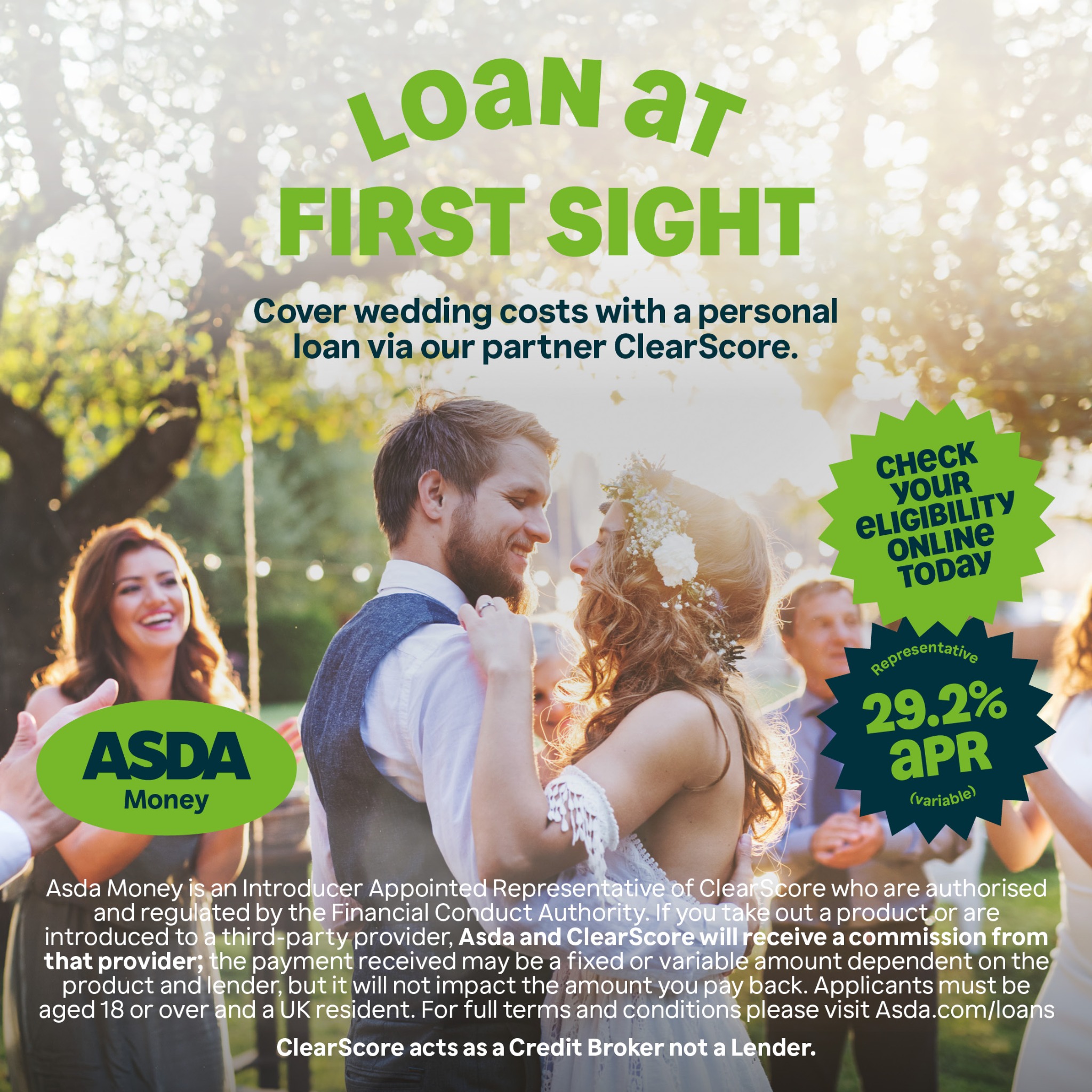 Asda Money Facebook ad