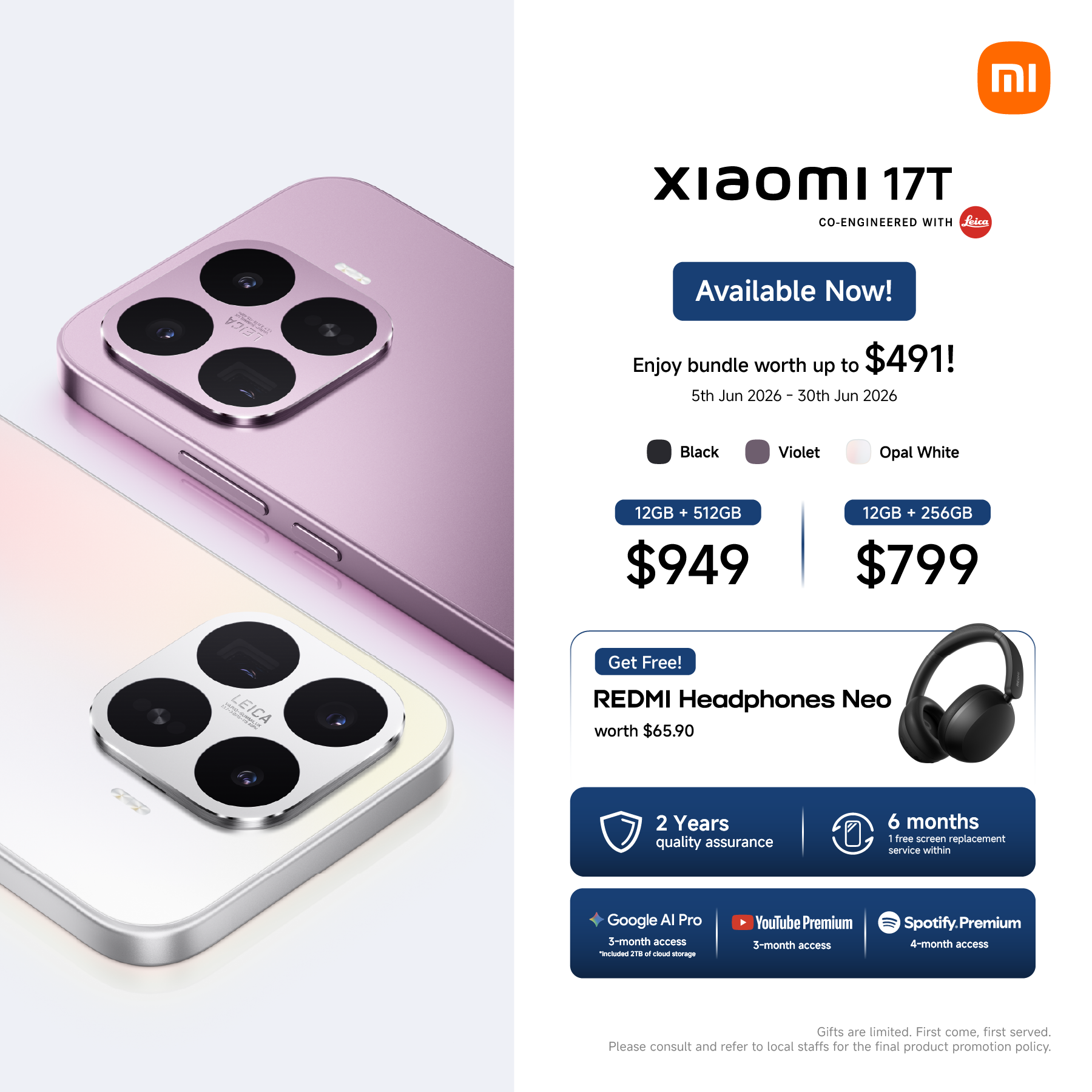 Xiaomi Singapore Facebook ad