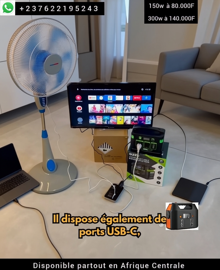 Cbiums solar Facebook ad: Station d'alimentation solaire tout-en-un pour la maison…