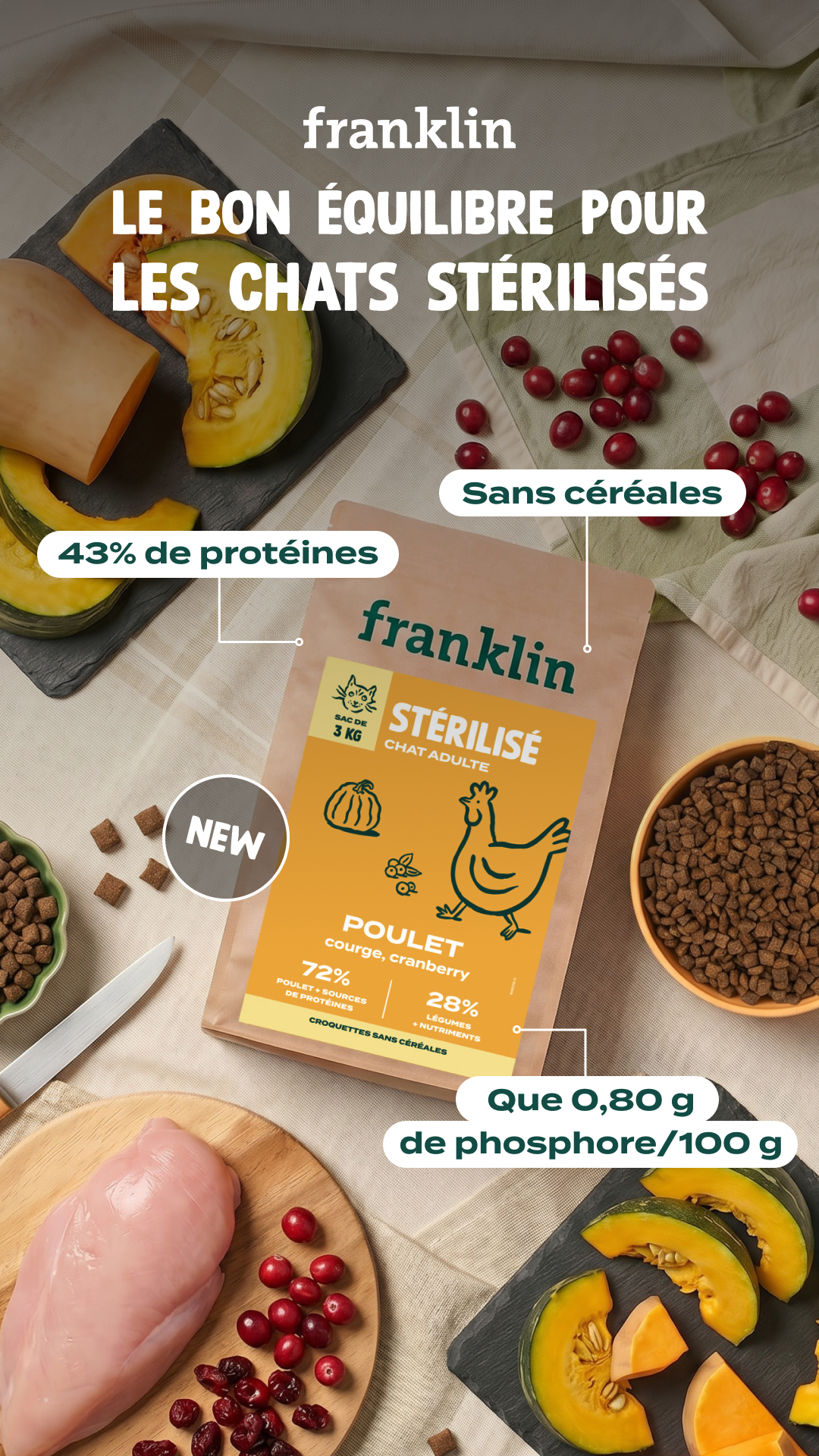 Franklin Pet Food Facebook ad