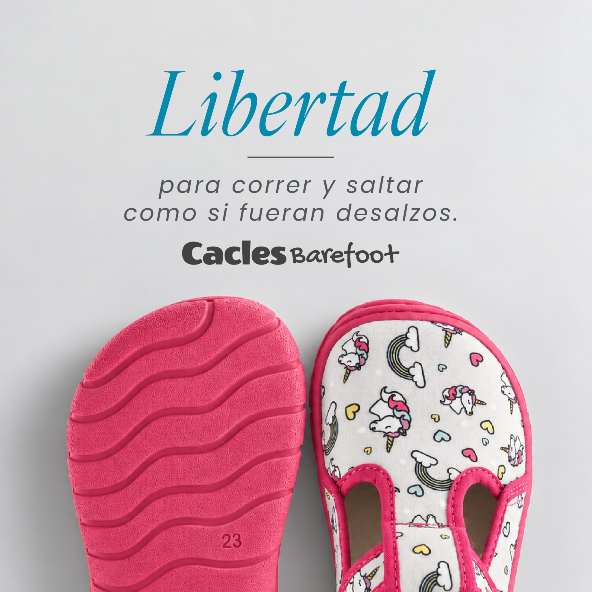 Cacles Barefoot Facebook ad