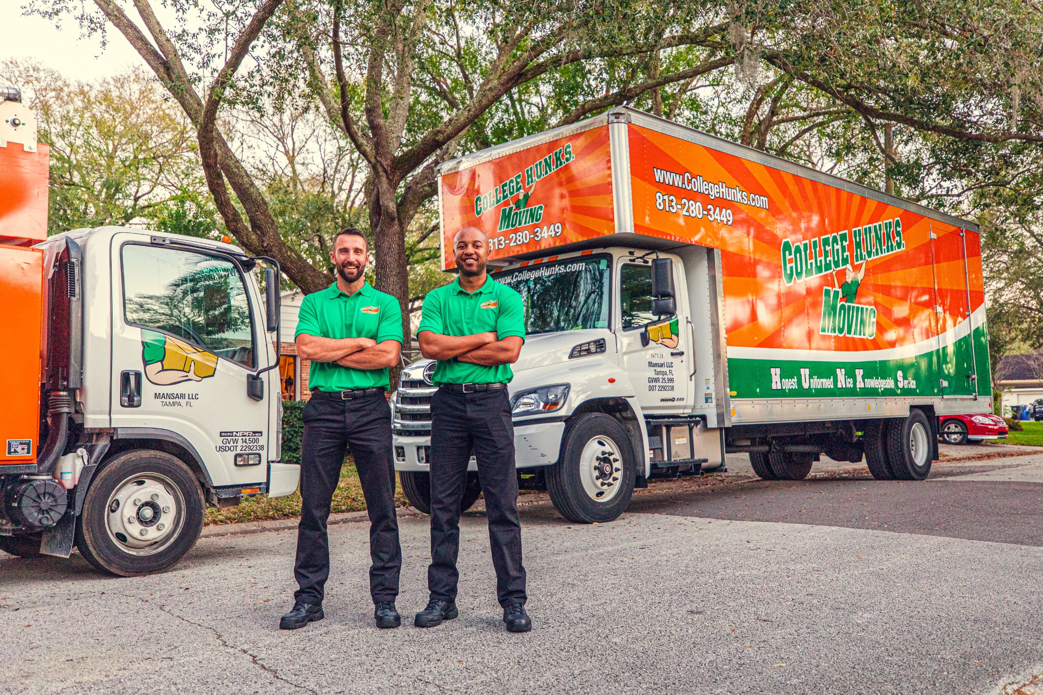College Hunks Hauling Junk and Moving Reston Facebook ad from Feb 11, 2026