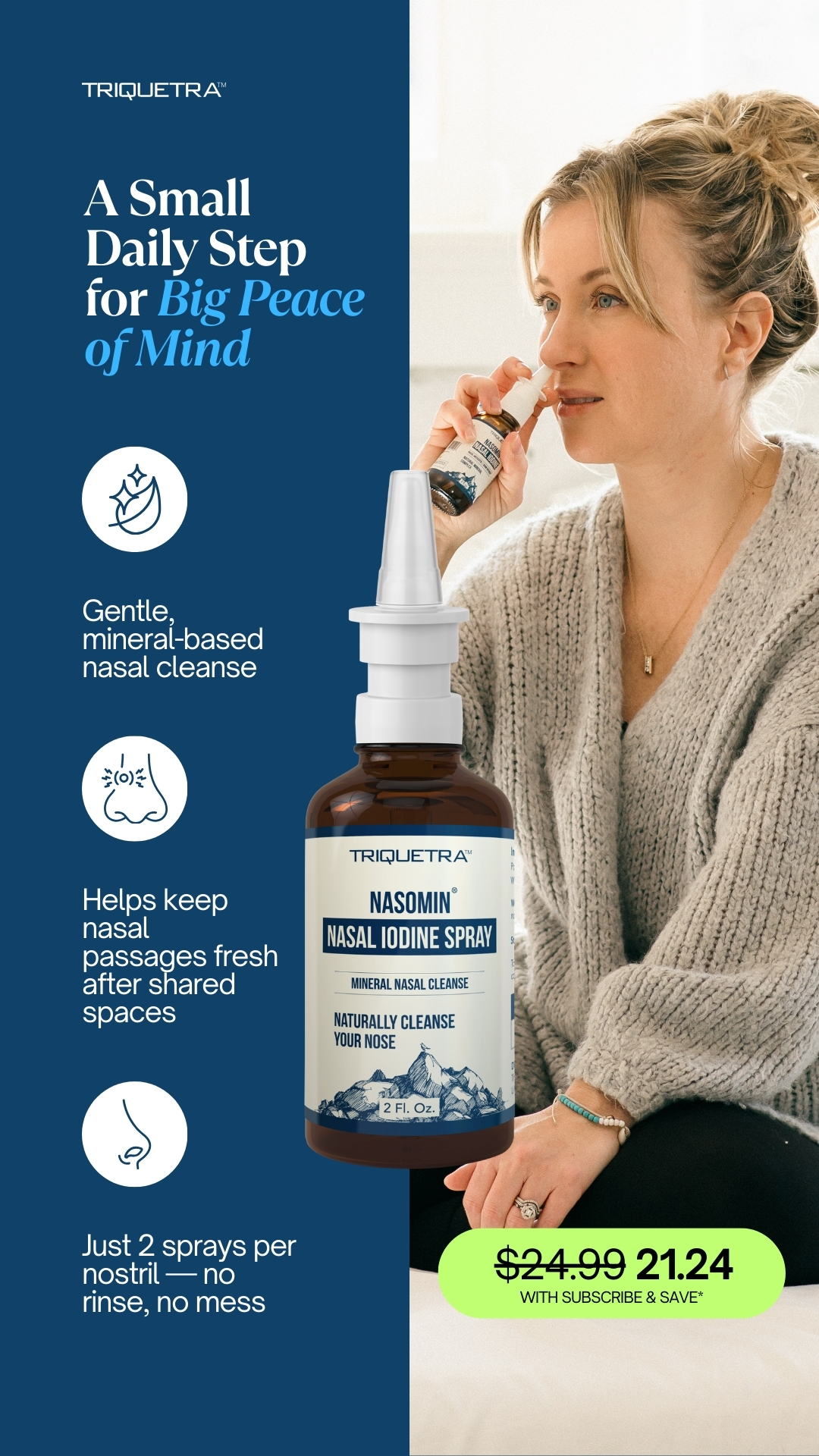 Triquetra Health Facebook ad