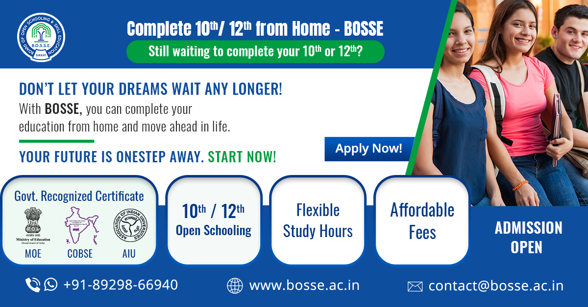 Board of Open Schooling and Skill Education Facebook ad