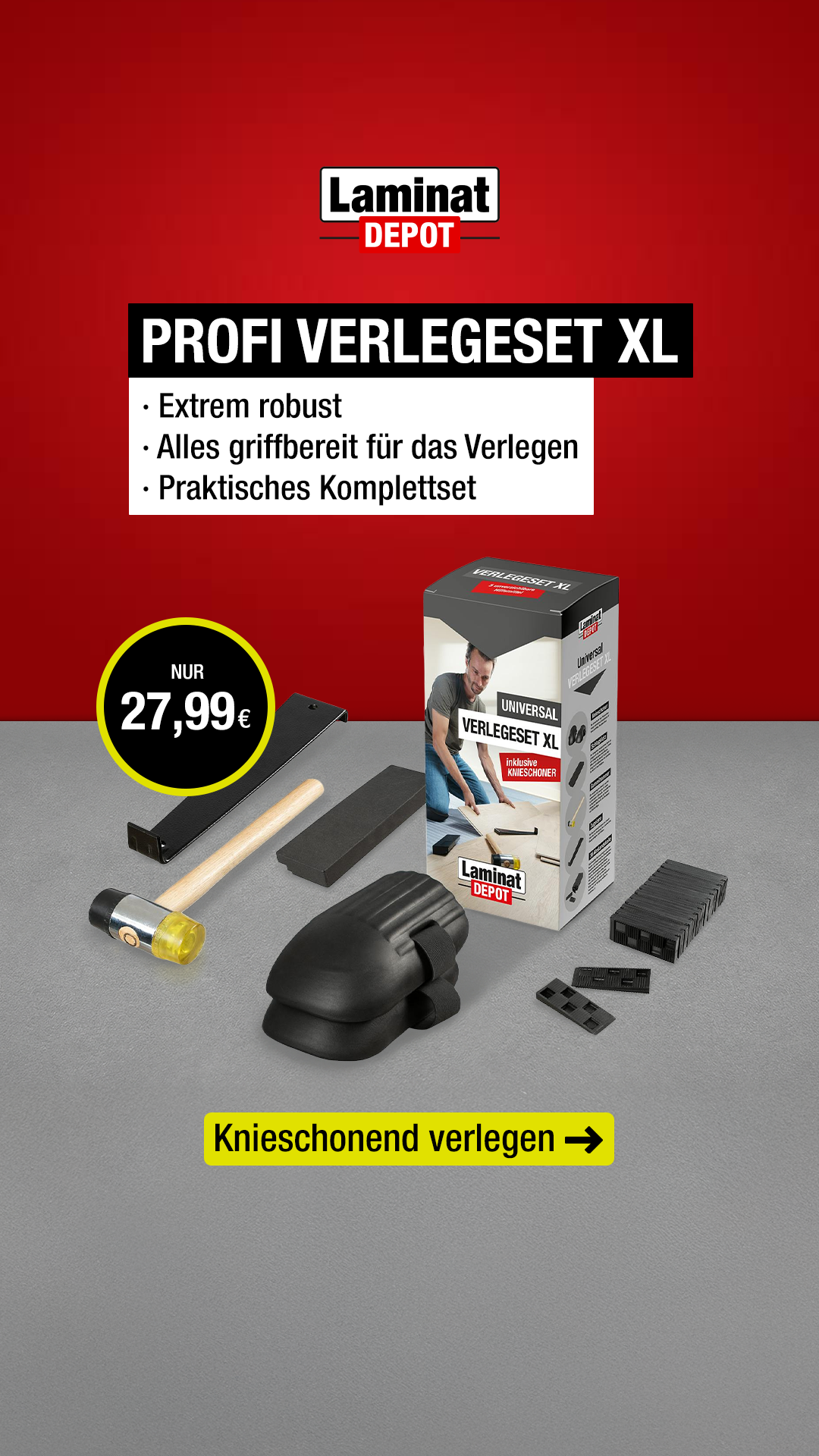 Laminat DEPOT Facebook ad