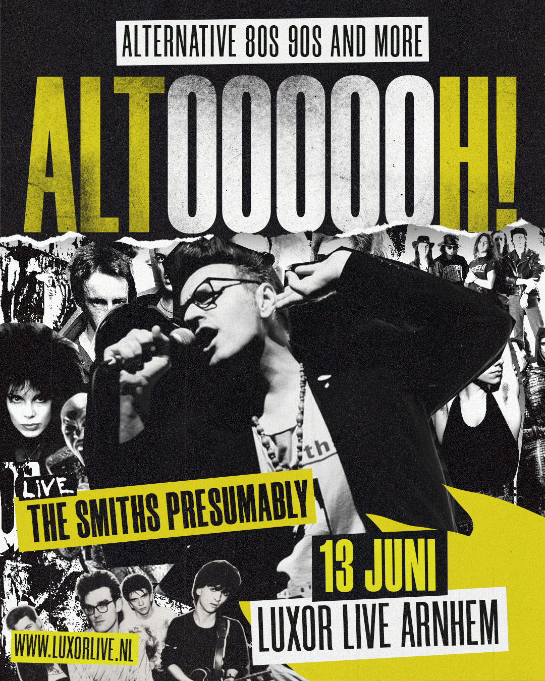 Luxor Live Facebook ad: Altoooooh! + The Smiths Presumably ✦ za 13 juni ✦ Luxor Live