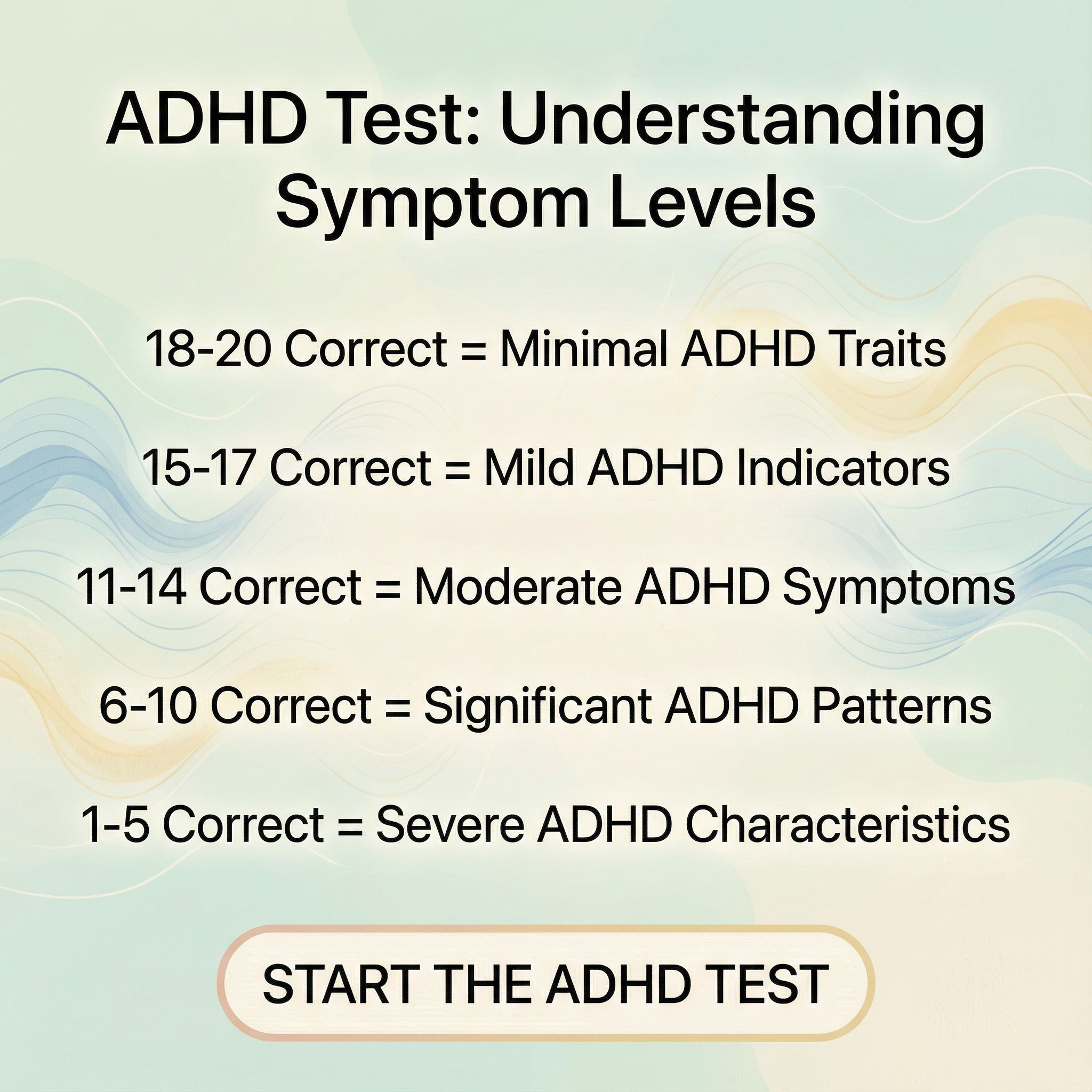 ADHD Test Facebook ad