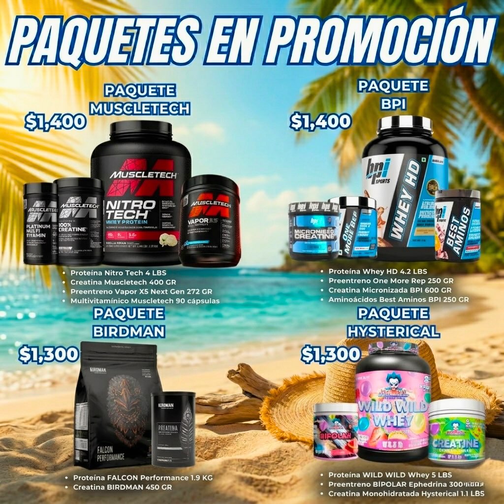 bodybildingmx Facebook ad: Disfruta Las Promociones Que tenemos para ti De…
