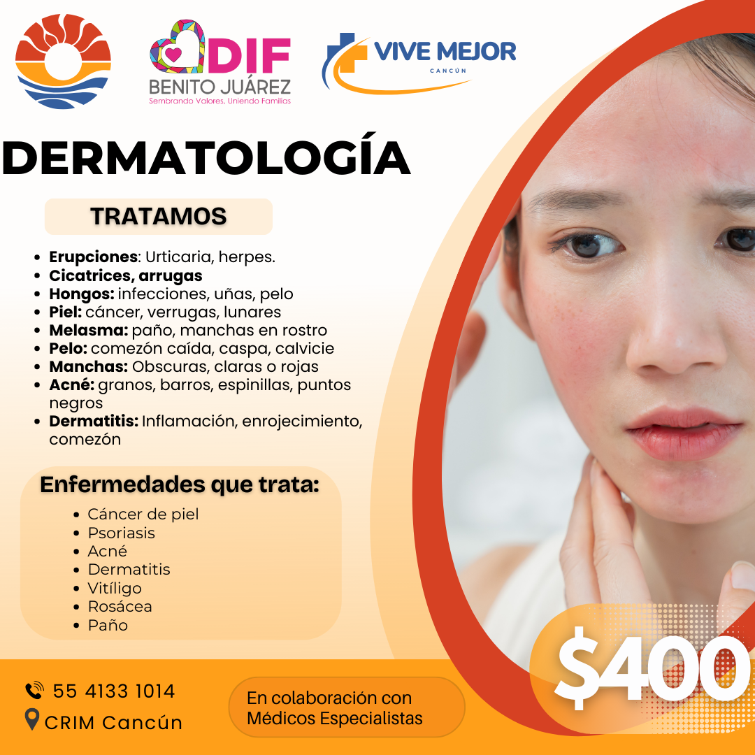Vive Mejor Cancún Facebook ad: ¡Tu salud y la de tu familia es…