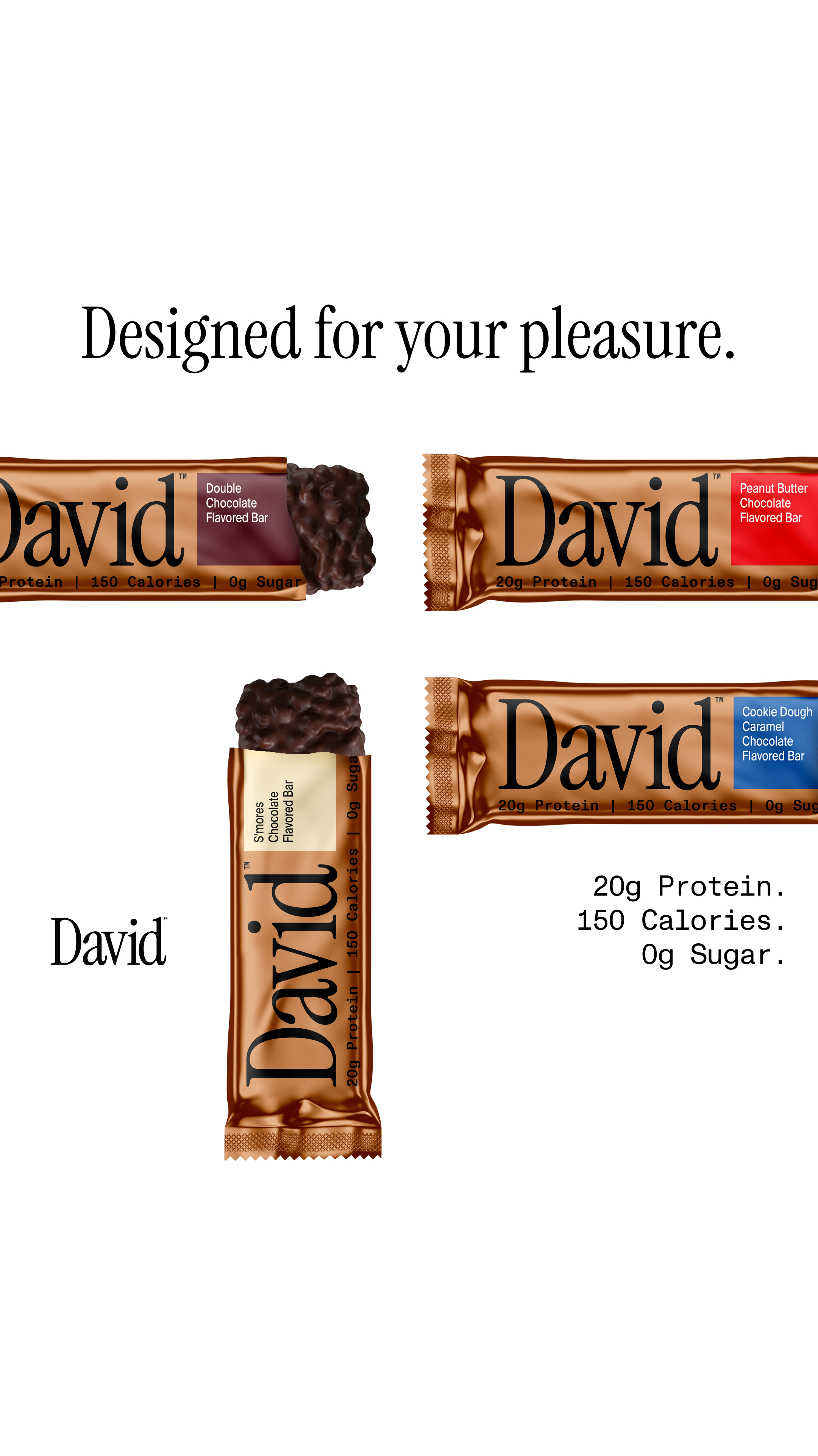David Protein Facebook ad