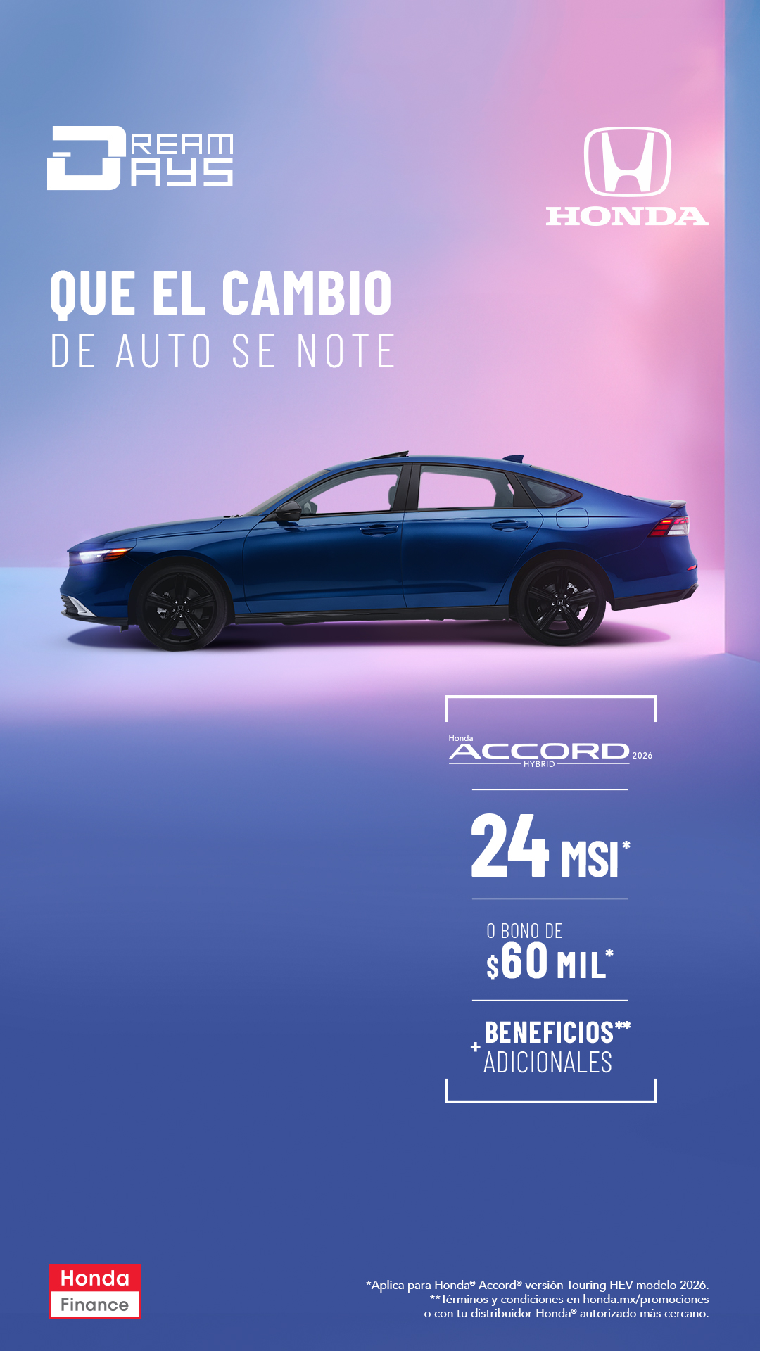 Honda México Facebook ad